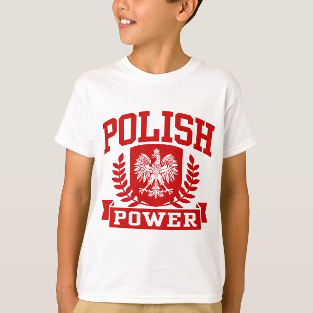 Polnischer Power T-Shirt (Vorderseite)