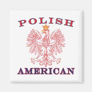 Polnischer Rotadler Magnet