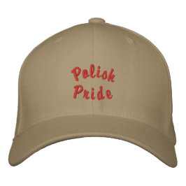 Polnischer Stolz Bestickte Baseballkappe