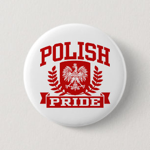 Polnischer Stolz Button