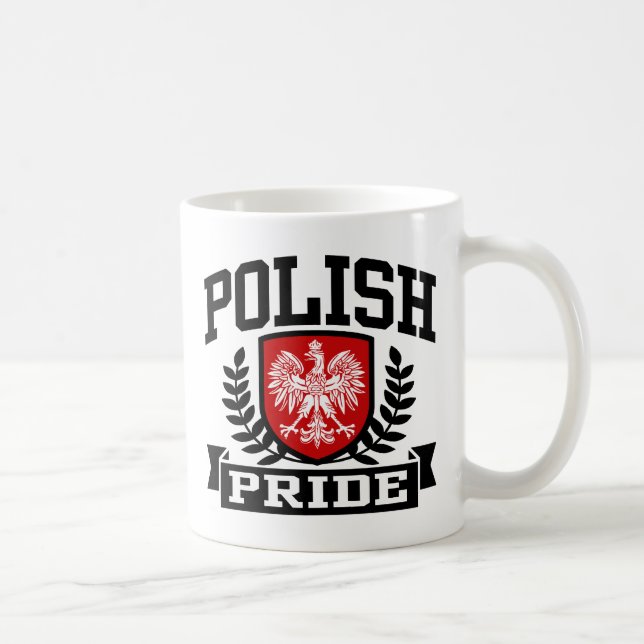 Polnischer Stolz Kaffeetasse (Rechts)
