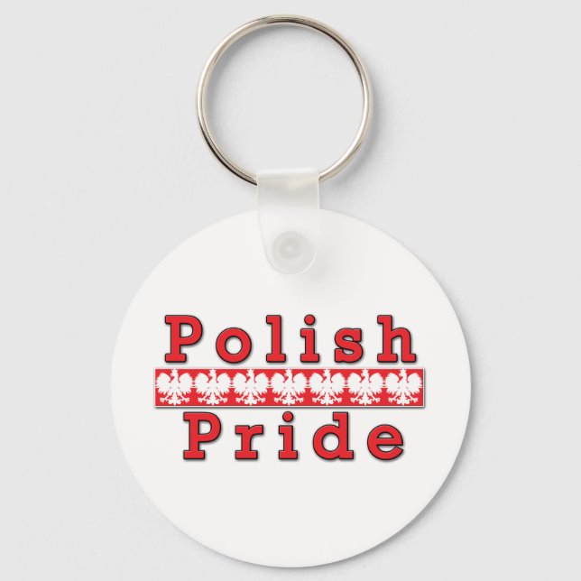 Polnischer Stolz Schlüsselanhänger (Vorderseite)