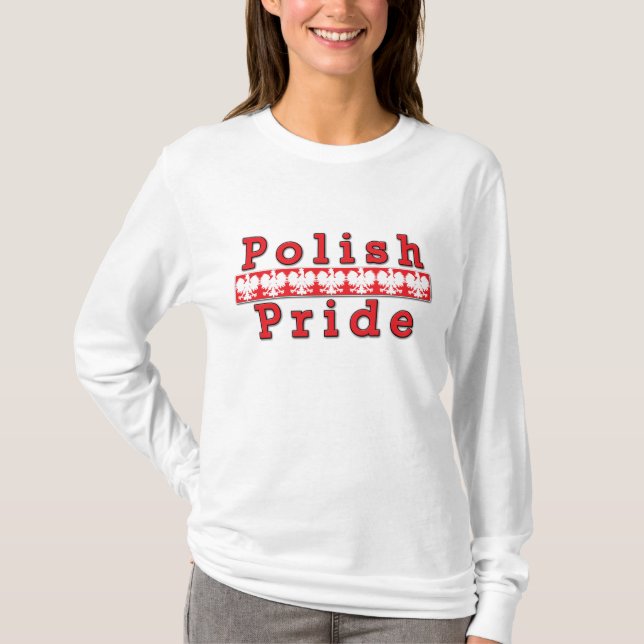 Polnischer Stolz T-Shirt (Vorderseite)