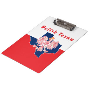 Polnischer Texanadler Klemmbrett