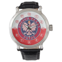 Polnischer Texanstolz Armbanduhr