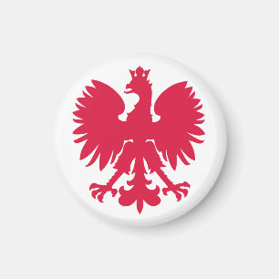 Polnischer Wappen-Adler Magnet