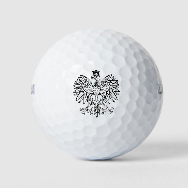 Polnischer Wappen Golfball (Vorderseite)