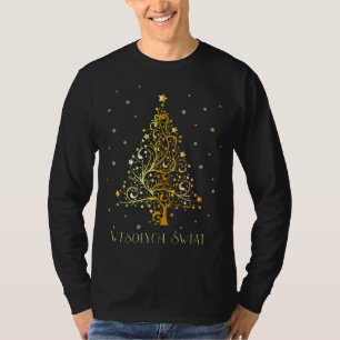 Polnischer Weihnachtsbaum Polnischer Dekoration Or T-Shirt