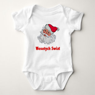 Polnischer Weihnachtsmann #2 Baby Strampler