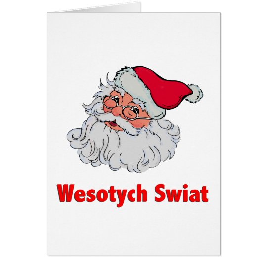 Polnischer Weihnachtsmann #2 Karte
