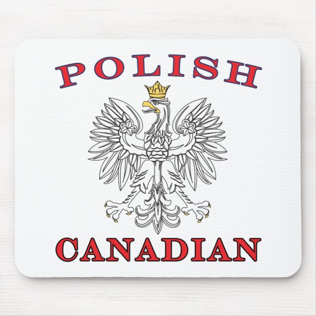 Polnischer Weißadler Mousepad (Vorne)