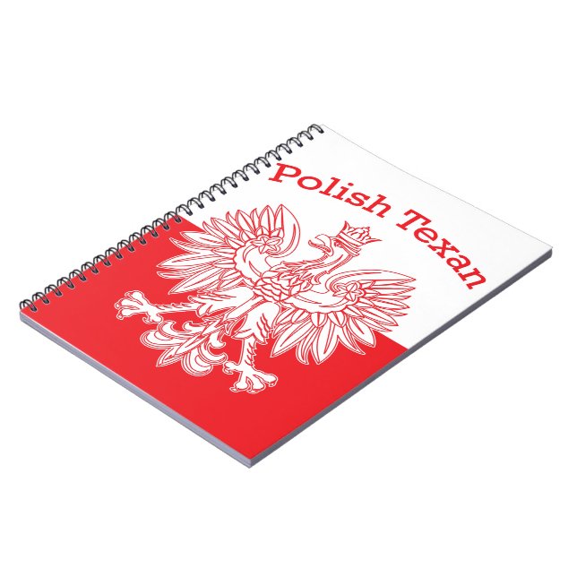 Polnischer Weißadler Notizblock (Linke Seite)