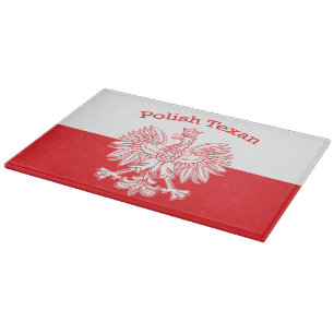 Polnischer Weißadler Schneidebrett