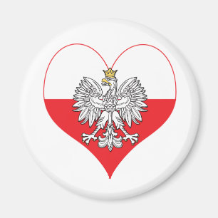 Polnisches Adlerherz Magnet