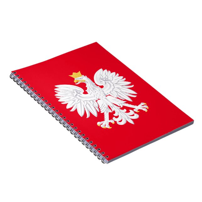 Polnisches AdlerNotebook Notizblock (Rechte Seite)