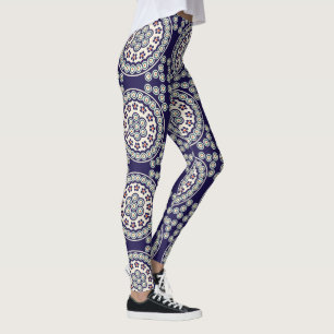 Polnisches Design traditioneller Keramik Leggings