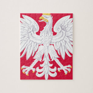 Polnisches Emblem - Polnischer Schild - Polska-Kr