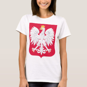 Polnisches Emblem - Polnischer Schild - Polska-Krä T-Shirt