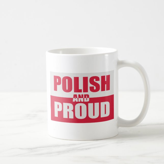 Polnisches und stolzes kaffeetasse (Rechts)