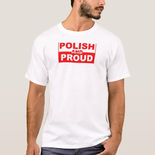 Polnisches und stolzes T-Shirt (Vorderseite)