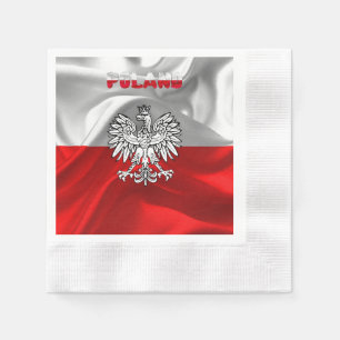 Polnisches Wappen Serviette