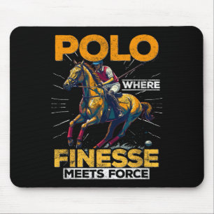 Polo1 Reiten Mousepad