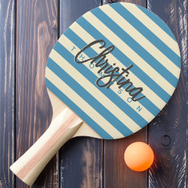 Polo Aqua Splash Malerischer Name Mitte des Jahrhu Tischtennis Schläger