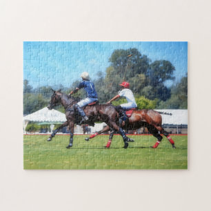 Polo Art Horses Sports Puzzle