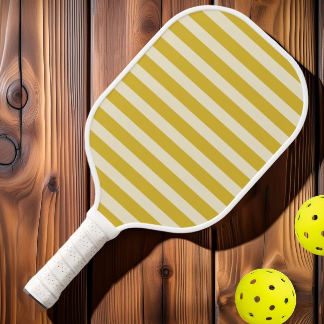 Polo-Burnt-Lemon aus der Mitte des Jahrhunderts Pickleball Schläger (Von Creator hochgeladen)