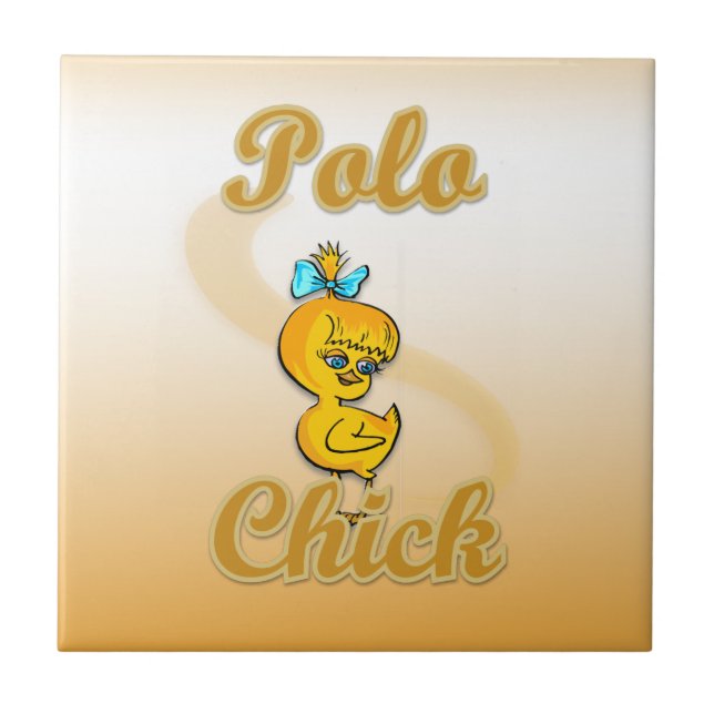 Polo Chick Fliese (Vorderseite)