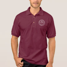 Polo d'école de pelouse de cerise - classez 2x de