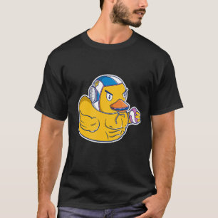 Polo-Gummi-Dusche mit Schwimmhaube und Ball T-Shirt