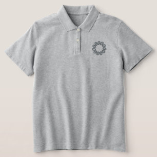 POLO-HEMD BESTICKT DAMEN ART&DESIGN-STILE