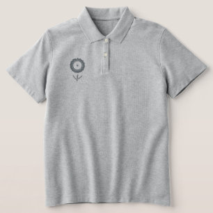 POLO-HEMD DAMEN Bestickt im Stil und Design