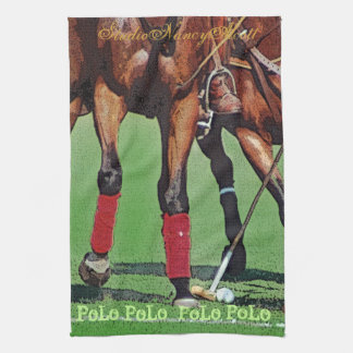 Polo-Huf-u. Holzhammer-Geschirrtuch Handtuch