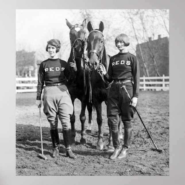 Polo Ladys: 1925 Poster (Vorne)