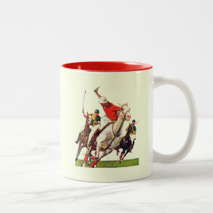 Polo Match Zweifarbige Tasse