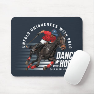 Polo-Meisterschaft Reitsport Tänzer mit Pferd Mousepad