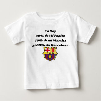 Polo para bebes y niños con Hinchas del barcelona 