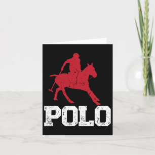 Polo Players Reiten Reiten Reitsport Karte