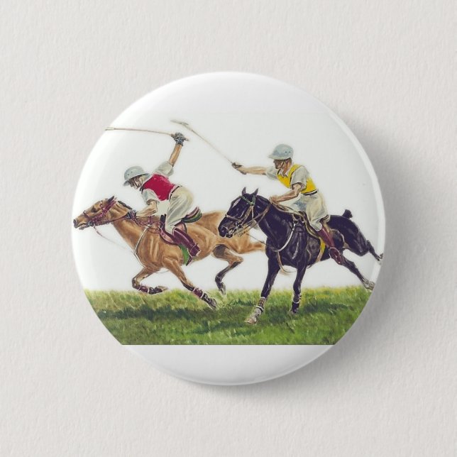 Polo Ponies Button (Vorderseite)