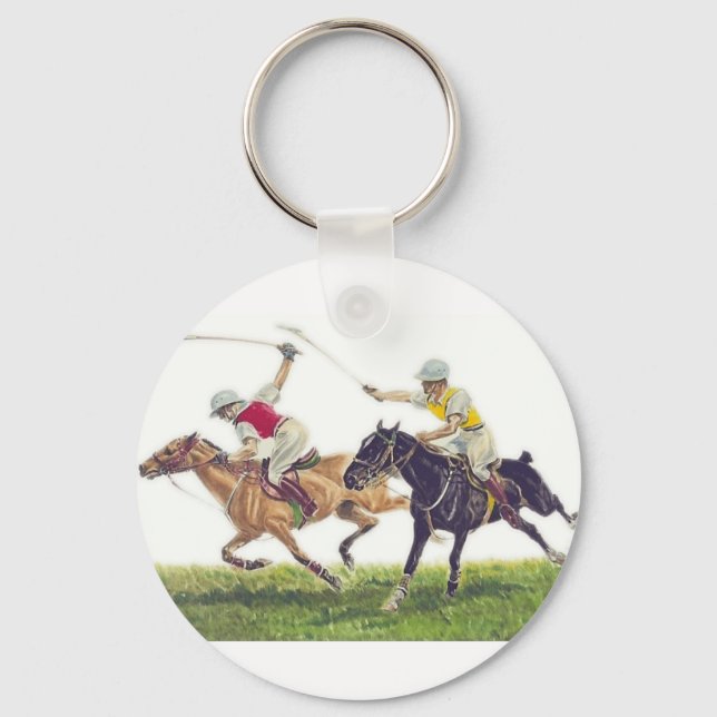 Polo Ponies Schlüsselanhänger (Vorderseite)
