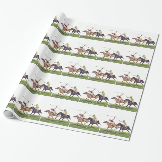 Polo-Ponys Geschenkpapier (Ungerollt)