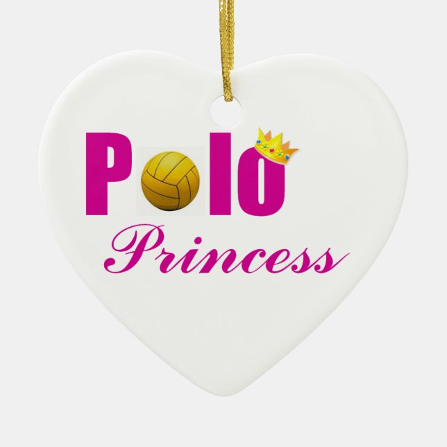 Polo-Prinzessin Ornament (Vorne)