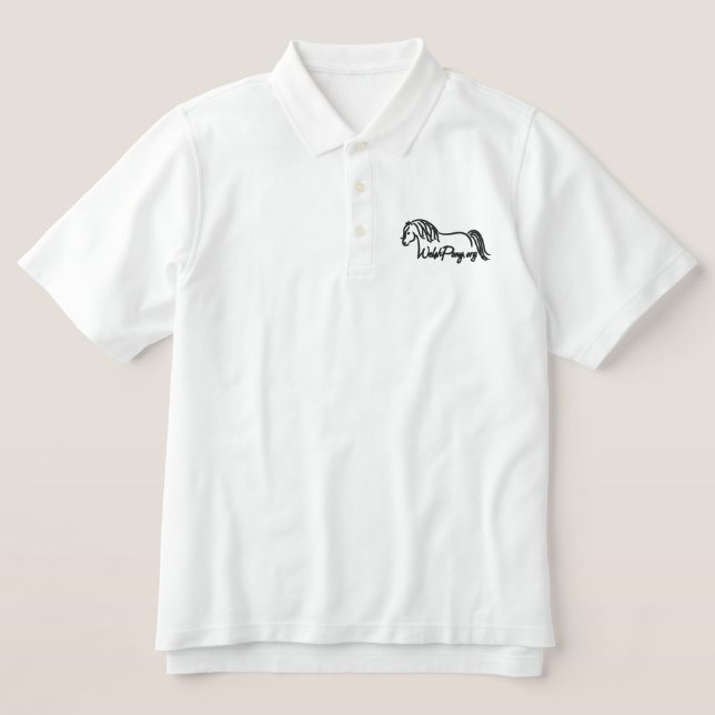 Polo-Shirt bestickt (Design Vorderseite)