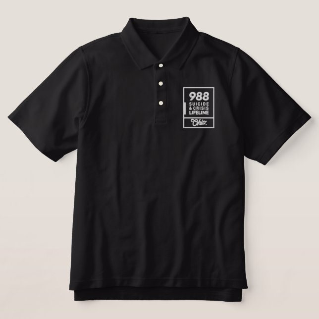 Polo-Shirt bestickt (Design Vorderseite)