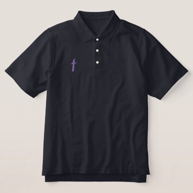 POLO SHIRT EBROIDERED MENS STYLE DESIGN (Design Vorderseite)
