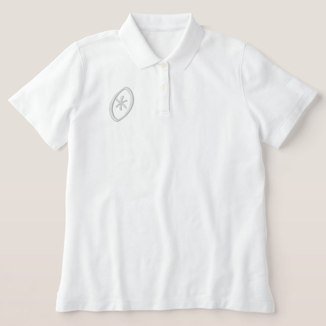 POLO SHIRT FRAUEN ART&DESIGN STIL (Design Vorderseite)