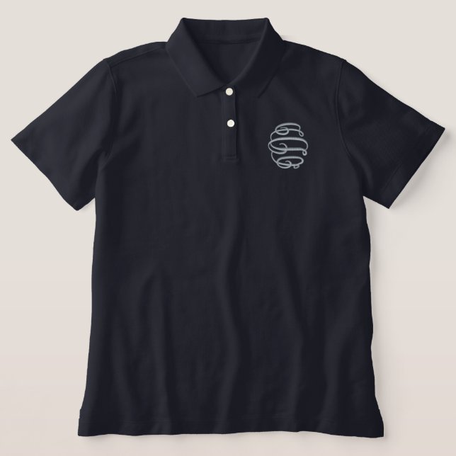 POLO SHIRT FRAUEN IM ART- UND DESIGNSTIL (Design Vorderseite)