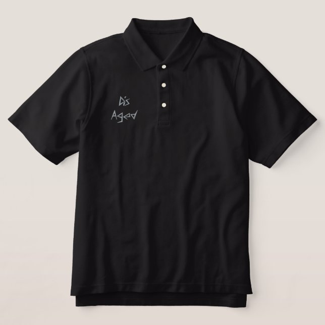POLO SHIRT MEN ART&DESIGN STYLE (Design Vorderseite)